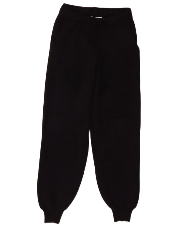 Zara Γυναικεία φόρμα παντελόνι Joggers UK 12 Medium Black Viscose