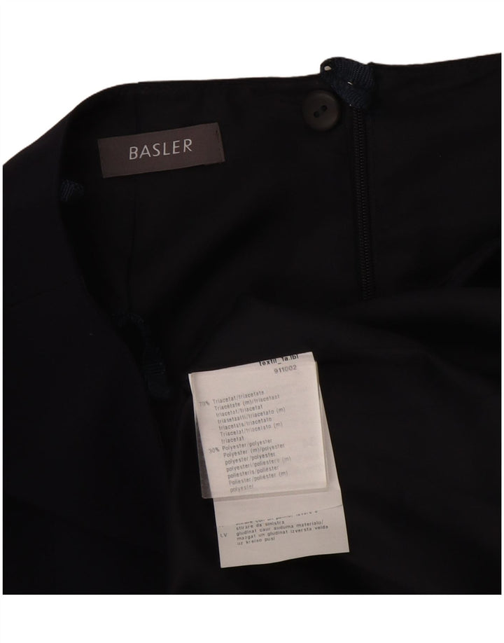 Basler Γυναικεία Pencil Φούστα W26 Small Navy Blue Triacetate