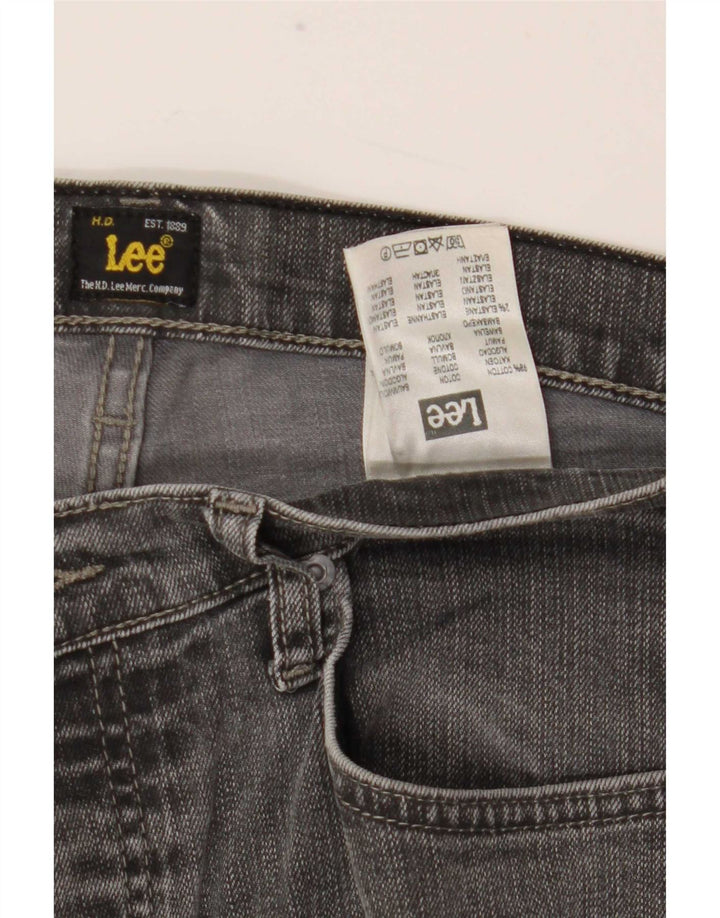 Lee Mens Powell Straight Jeans W34 L30 Γκρι βαμβακερό