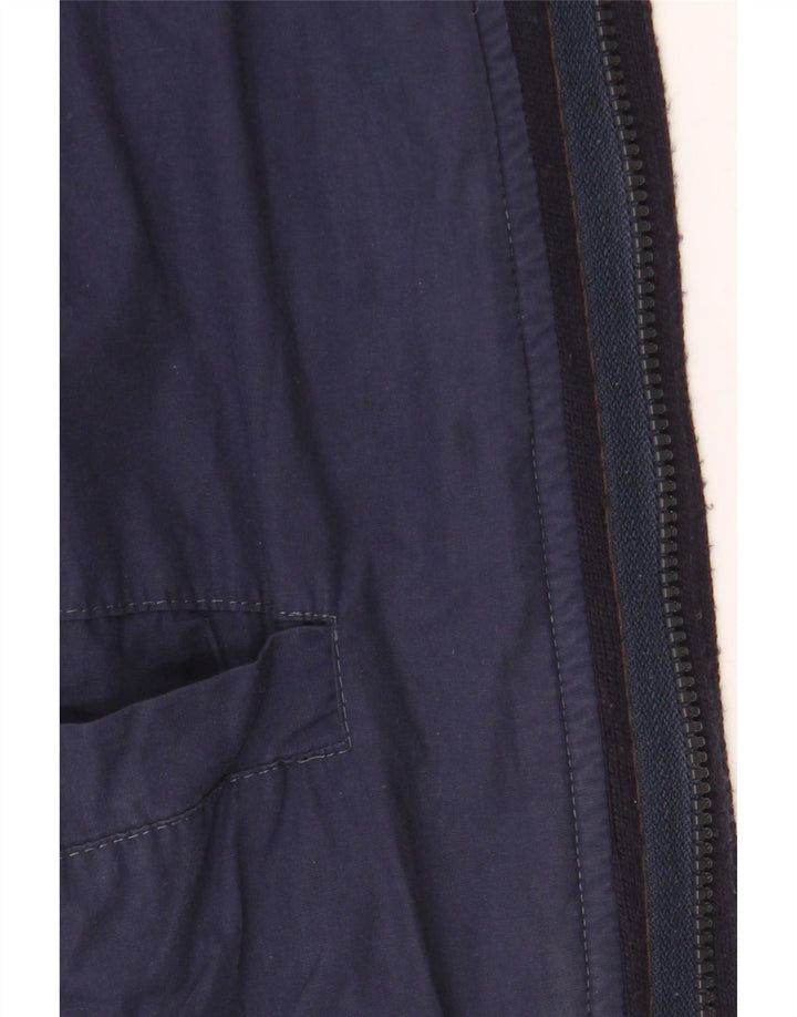 Ανδρικό μπουφάν VINTAGE Bomber UK 42 XL Navy Blue Colourblock