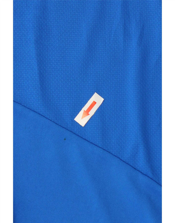 Ανδρικό πουκάμισο Adidas Climacool Polo 2XL Blue Colourblock Polyester