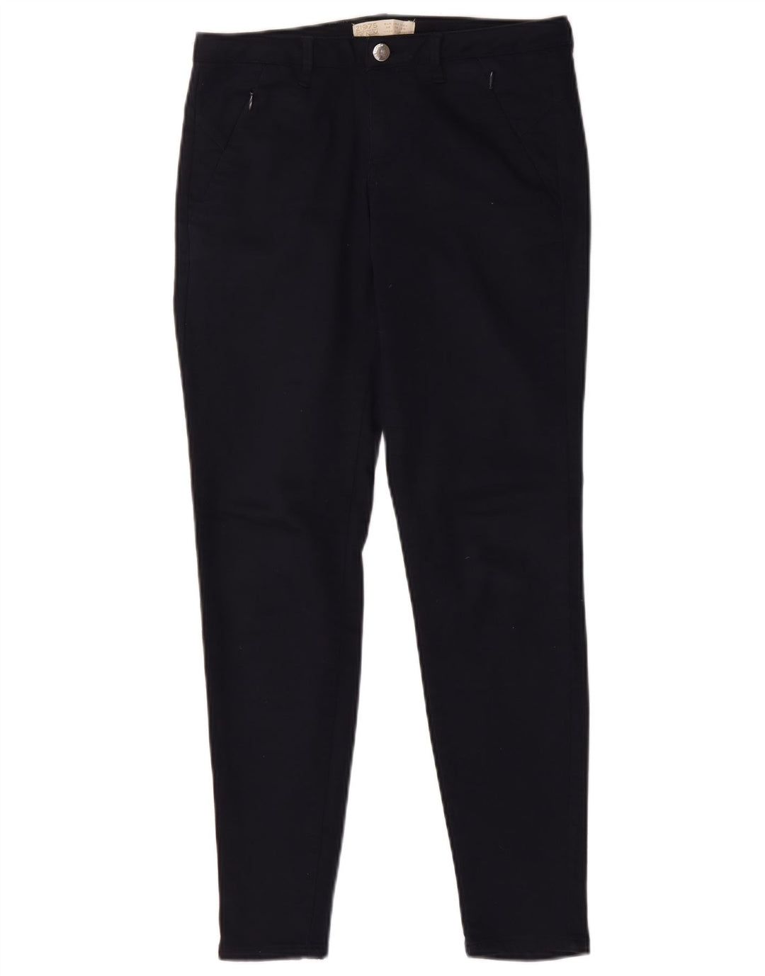 Zara Γυναικείο Slim Jeans EU 38 Small W28 L27 Navy Blue Polyester