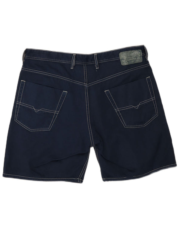 Diesel γυναικείο casual σορτς W36 XL Navy Blue βαμβακερό