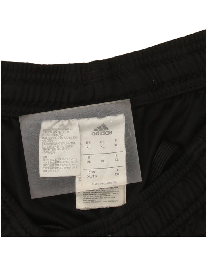 Ανδρική φόρμα Adidas Climalite Παντελόνι XL Μαύρο Πολυεστέρας