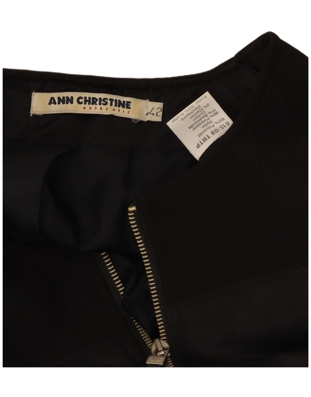 Γυναικείο γιλέκο Ann Christine EU 42 Large Black Polyamide