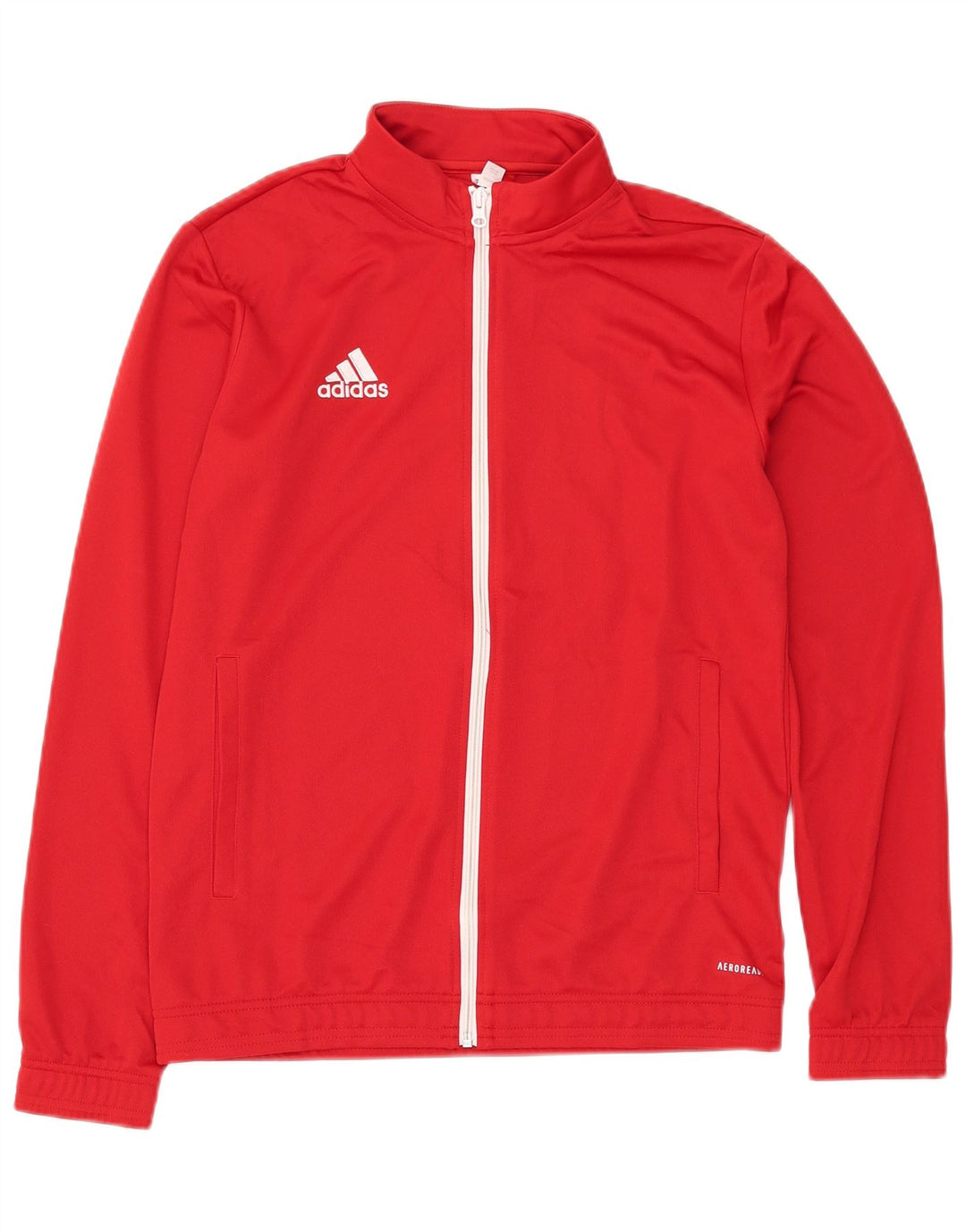 Ανδρική φόρμα Adidas Aeroready Top Jacket Μεσαίο κόκκινο πολυεστέρα