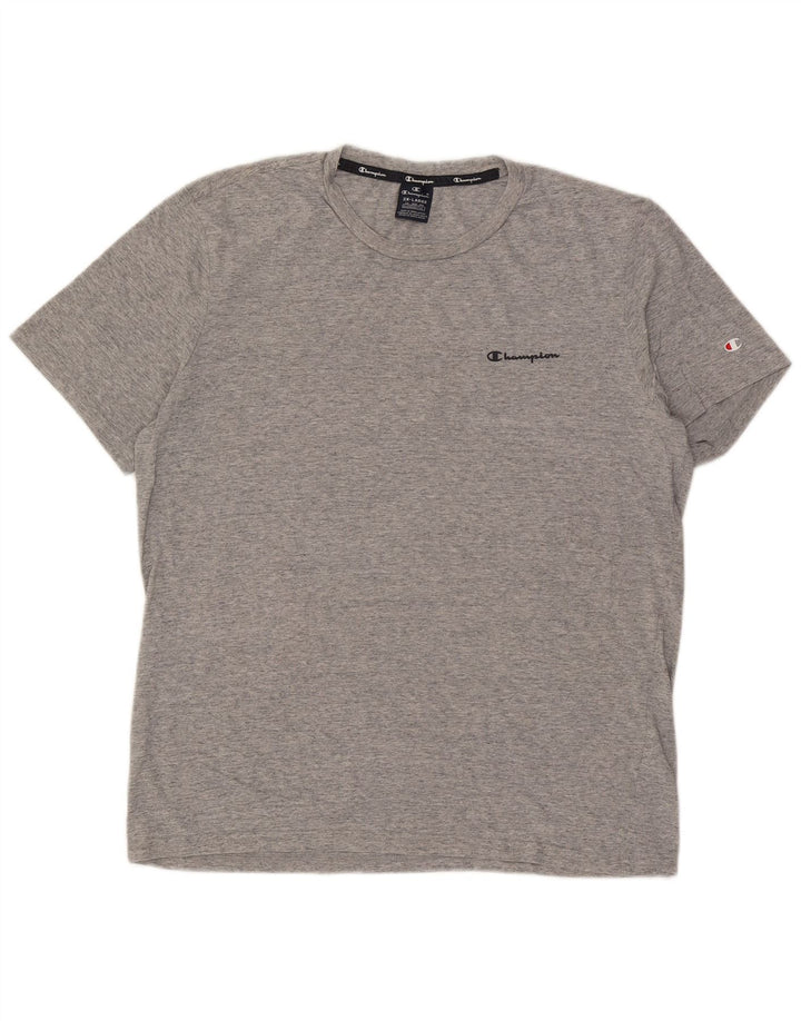Ανδρικό T-Shirt Champion Top 2XL Γκρι βαμβακερό