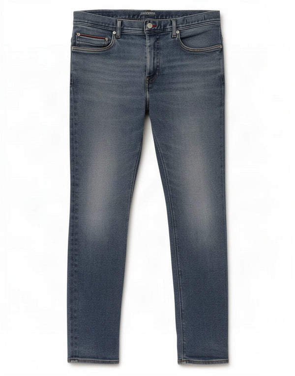 Tommy Hilfiger Womens Layton Skinny Jeans W36 L32 Blue Cotton