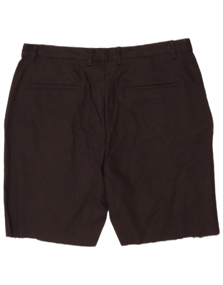 Zara Ανδρικό σορτς Chino EU 46 XL W36 Μαύρο