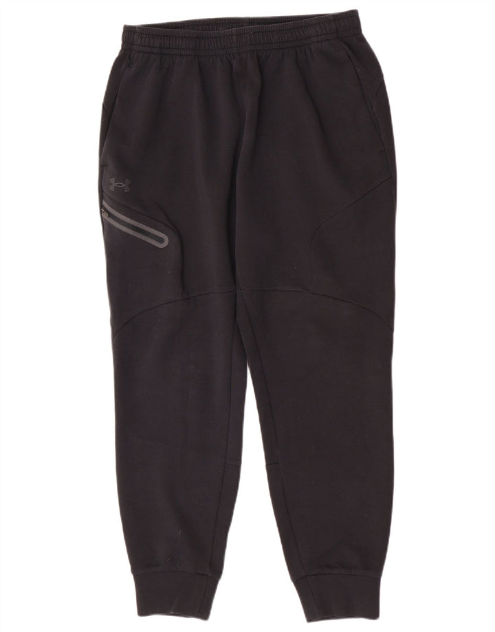 Under Armour Ανδρική αθλητική φόρμα Παντελόνι Joggers Μεγάλο Μαύρο Πολυεστέρα