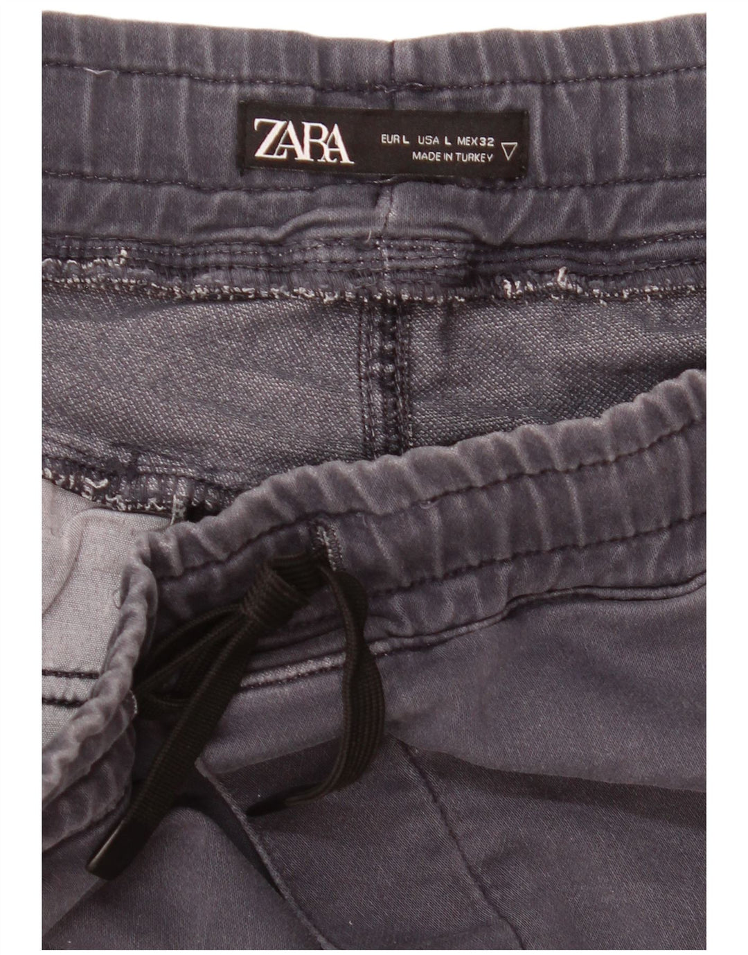 Zara Ανδρικό σορτς Chino μεγάλο W32 Navy Blue