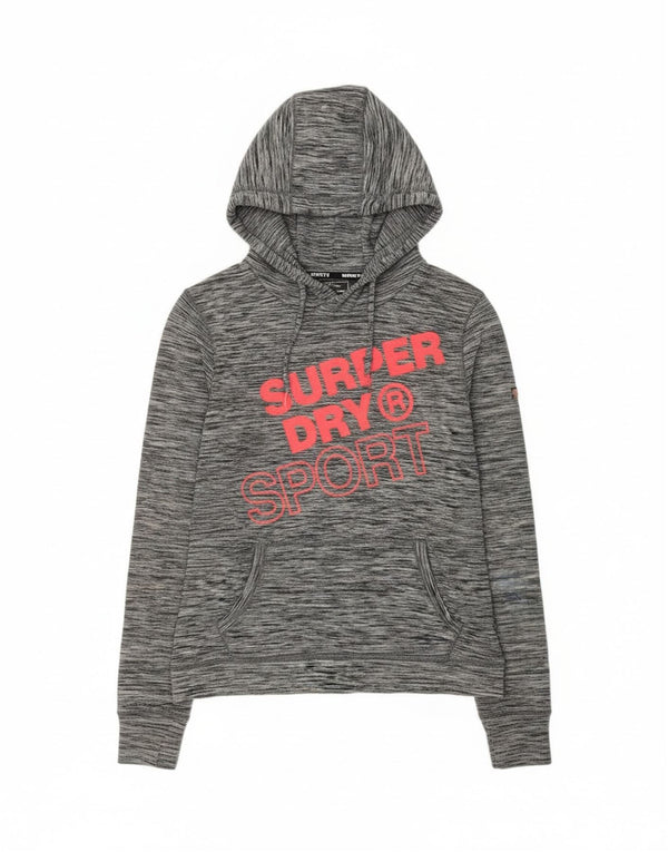 Γυναικείο γυναικείο κουκούλα με κουκούλα Superdry 12 Πολυεστέρας μεσαίου γκρι