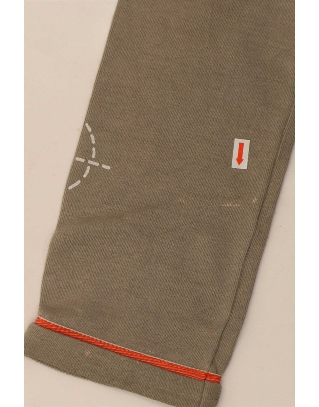 Diesel γυναικεία φόρμα γυμναστικής γραφικά Top Jacket UK 14 Large Grey Polyester