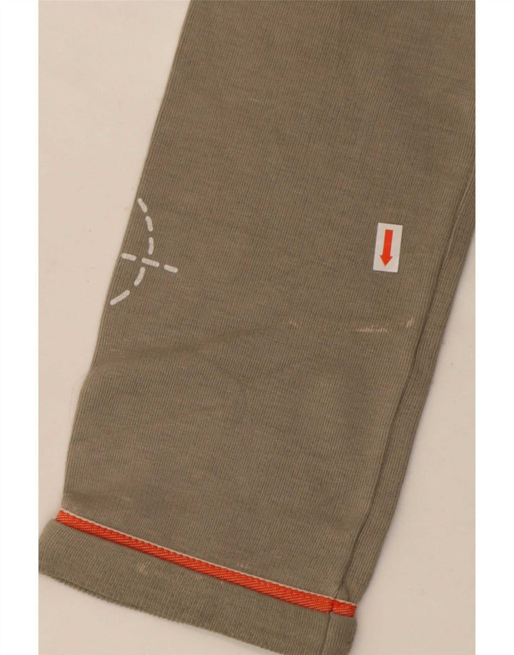 Diesel γυναικεία φόρμα γυμναστικής γραφικά Top Jacket UK 14 Large Grey Polyester