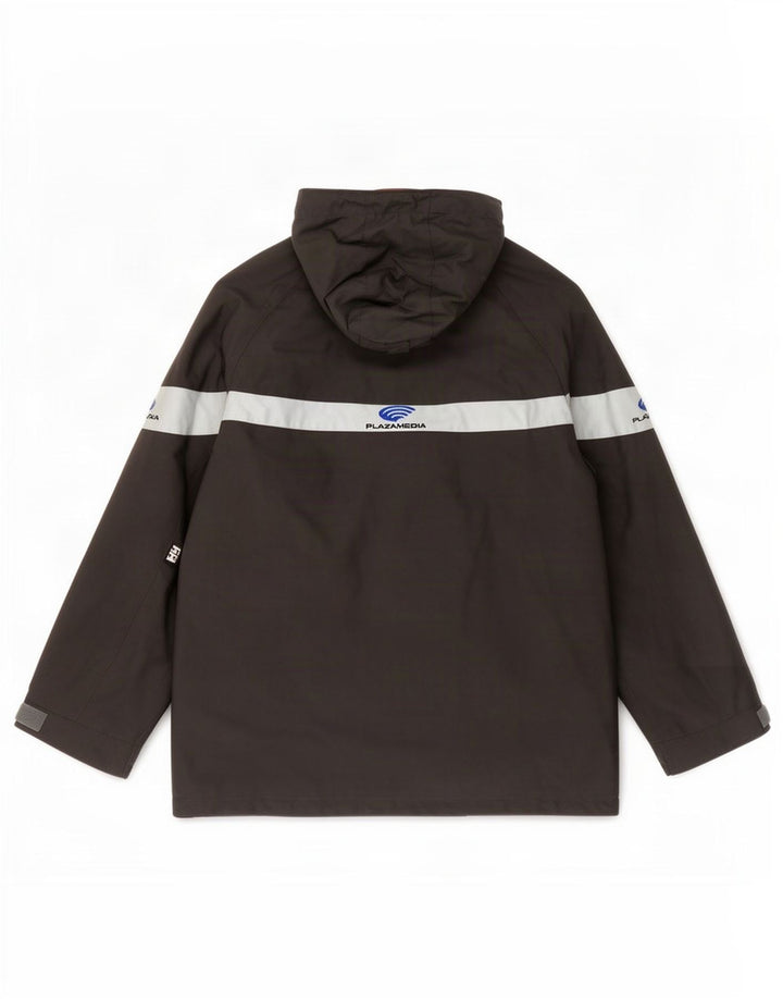 Ανδρικό μπουφάν με κουκούλα Helly Hansen UK 38 Medium Grey Colourblock