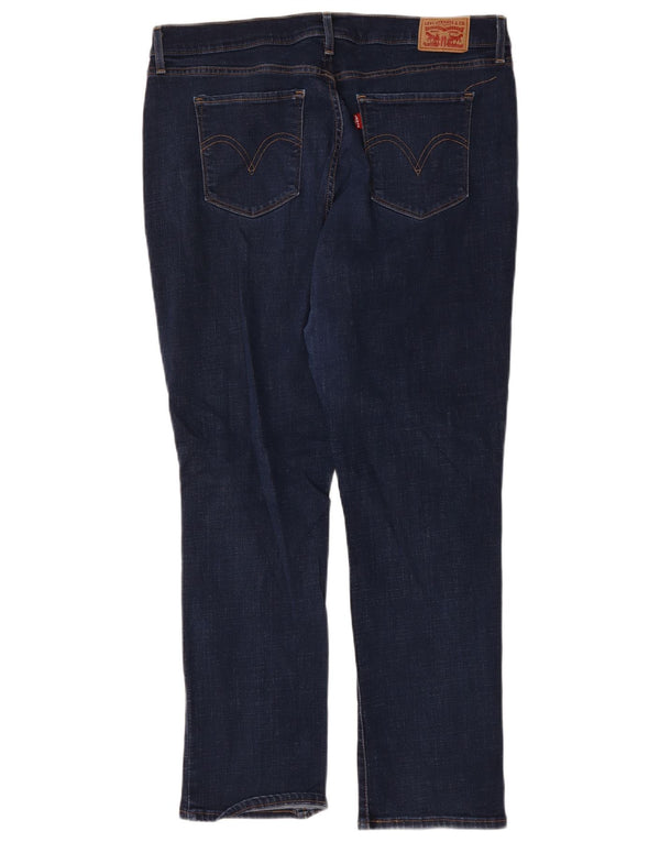 Γυναικείο ψηλόμεσο τζιν Levi's US 16 2XL W33 L30 Navy Blue