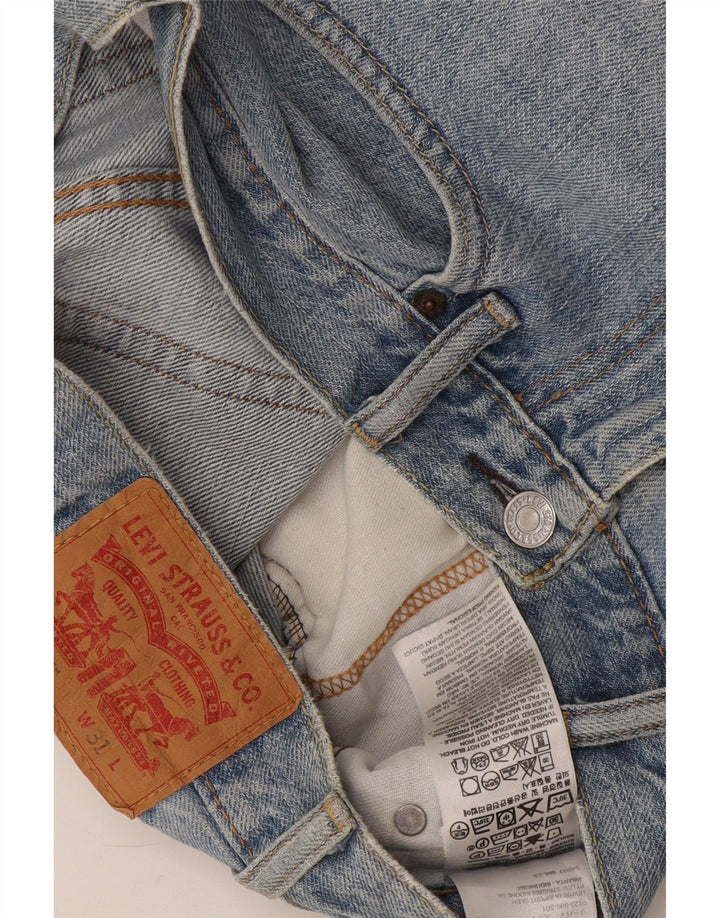 Levi's Mens 505 Distressed τζιν σορτς W31 μεσαίο μπλε βαμβακερό