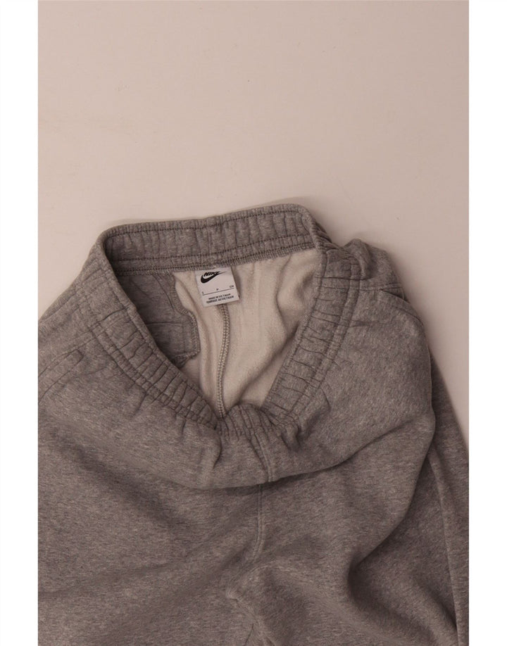 Γυναικεία αθλητική φόρμα NIKE Παντελόνι Joggers UK 10 Small Grey Cotton