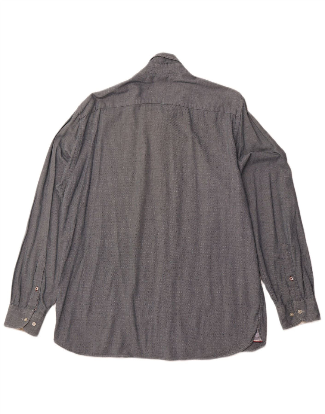 TOMMY HILFIGER Ανδρικό πουκάμισο με κανονική εφαρμογή XL Βαμβακερό με γκρι στίγματα