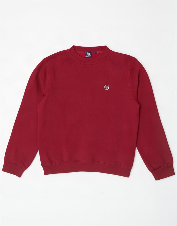 Sergio Tacchini Γυναικείο Φούτερ Jumper UK 10 Small Burgundy