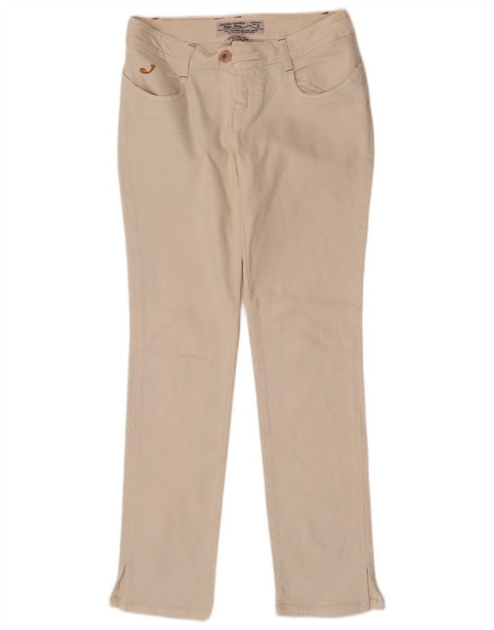 Jacob Cohen Γυναικείο Slim Jeans W28 L30 Μπεζ βαμβακερό