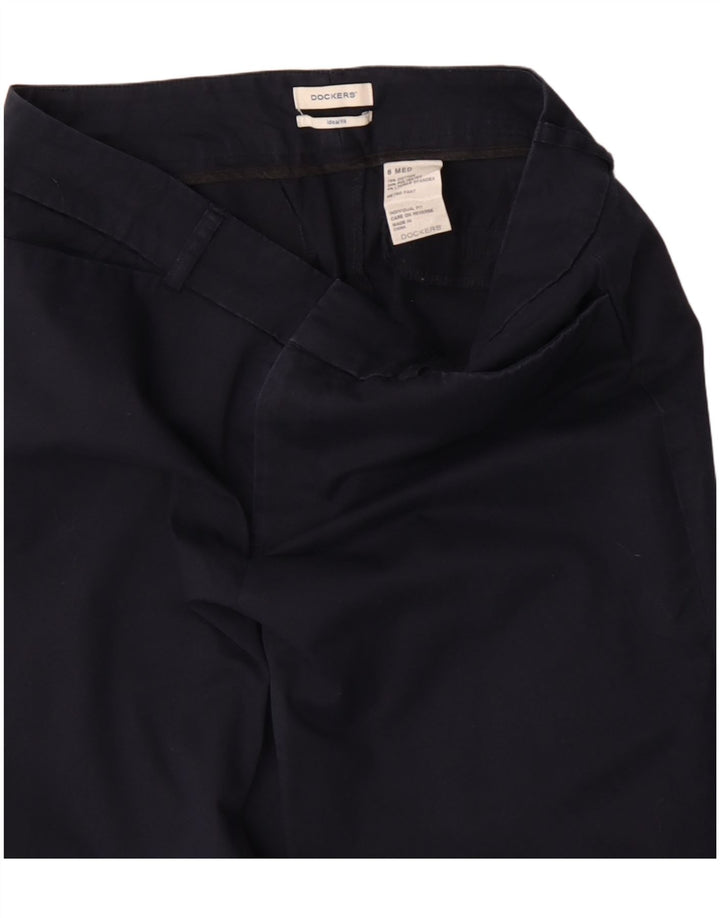 Dockers Γυναικείο Casual Παντελόνι US 6 Medium W30 L28 Navy Blue Cotton