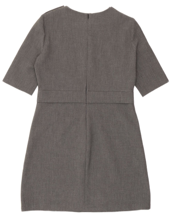 Zara Γυναικείο φόρεμα Shift UK 12 Medium Grey