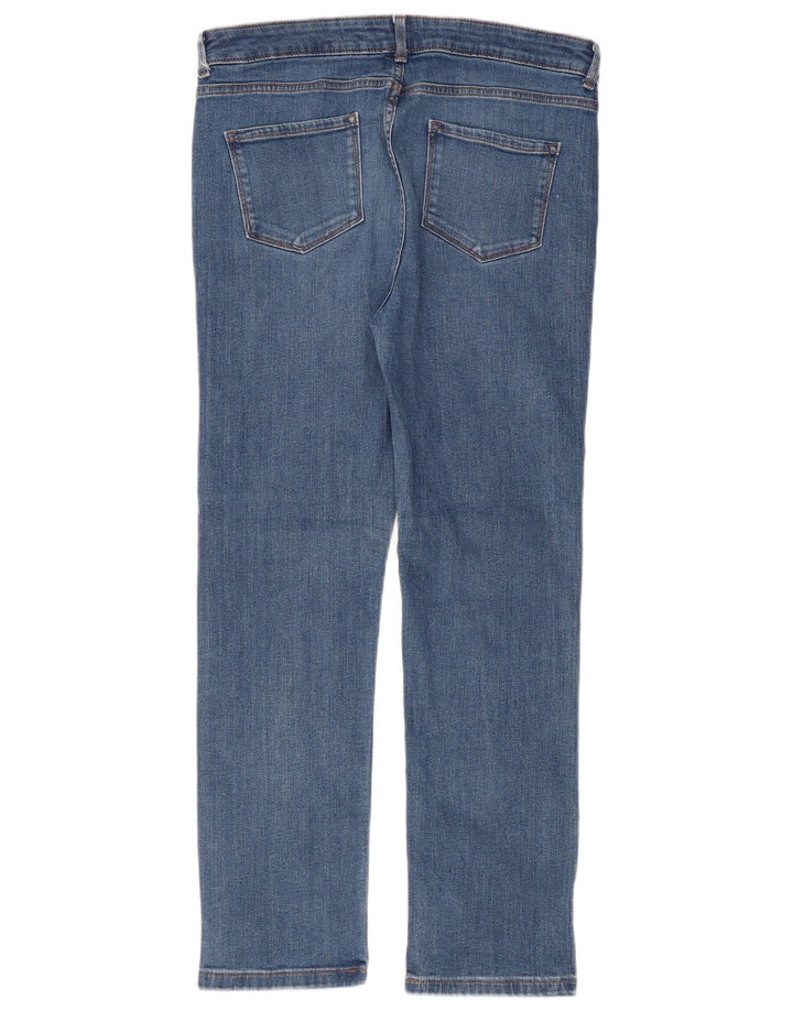 Marks & Spencer Γυναικείο κανονικό τζιν UK 14 Large W36 L29 Μπλε βαμβακερό