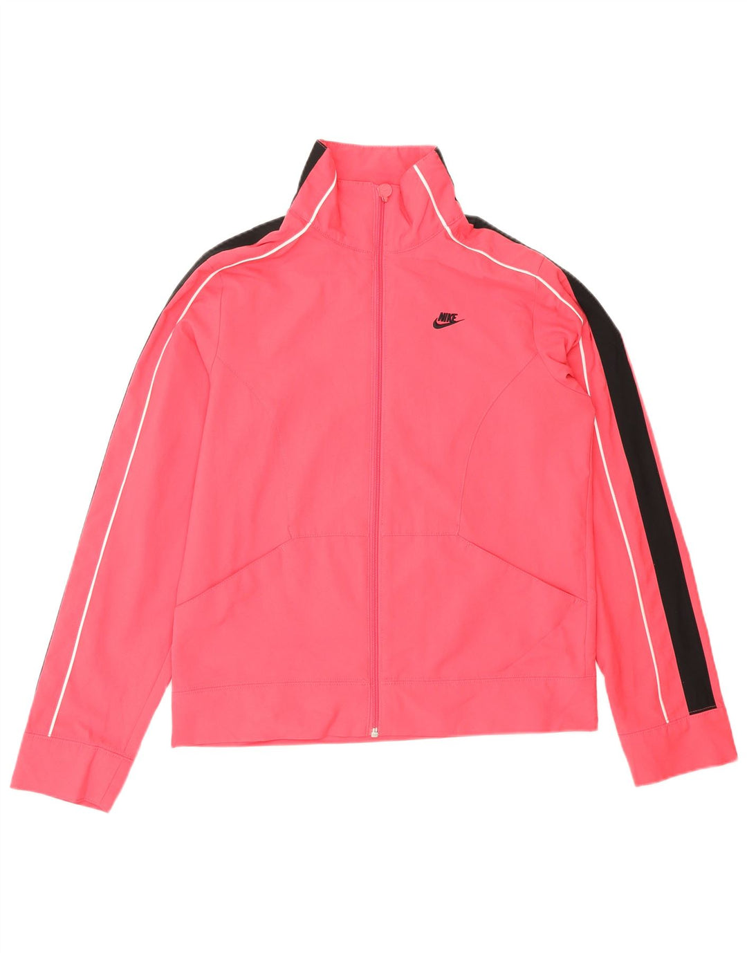 Γυναικεία αθλητική φόρμα Nike Top Jacket US 4/6 Small Pink Colorblock Polyester