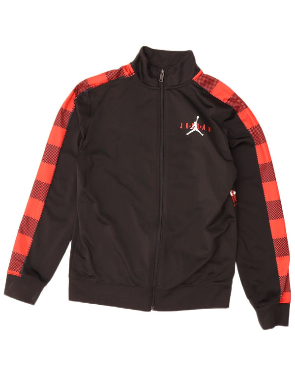 Jordan Boys Graphic αθλητική φόρμα Top Jacket 13-14 Years XL Black Colourblock