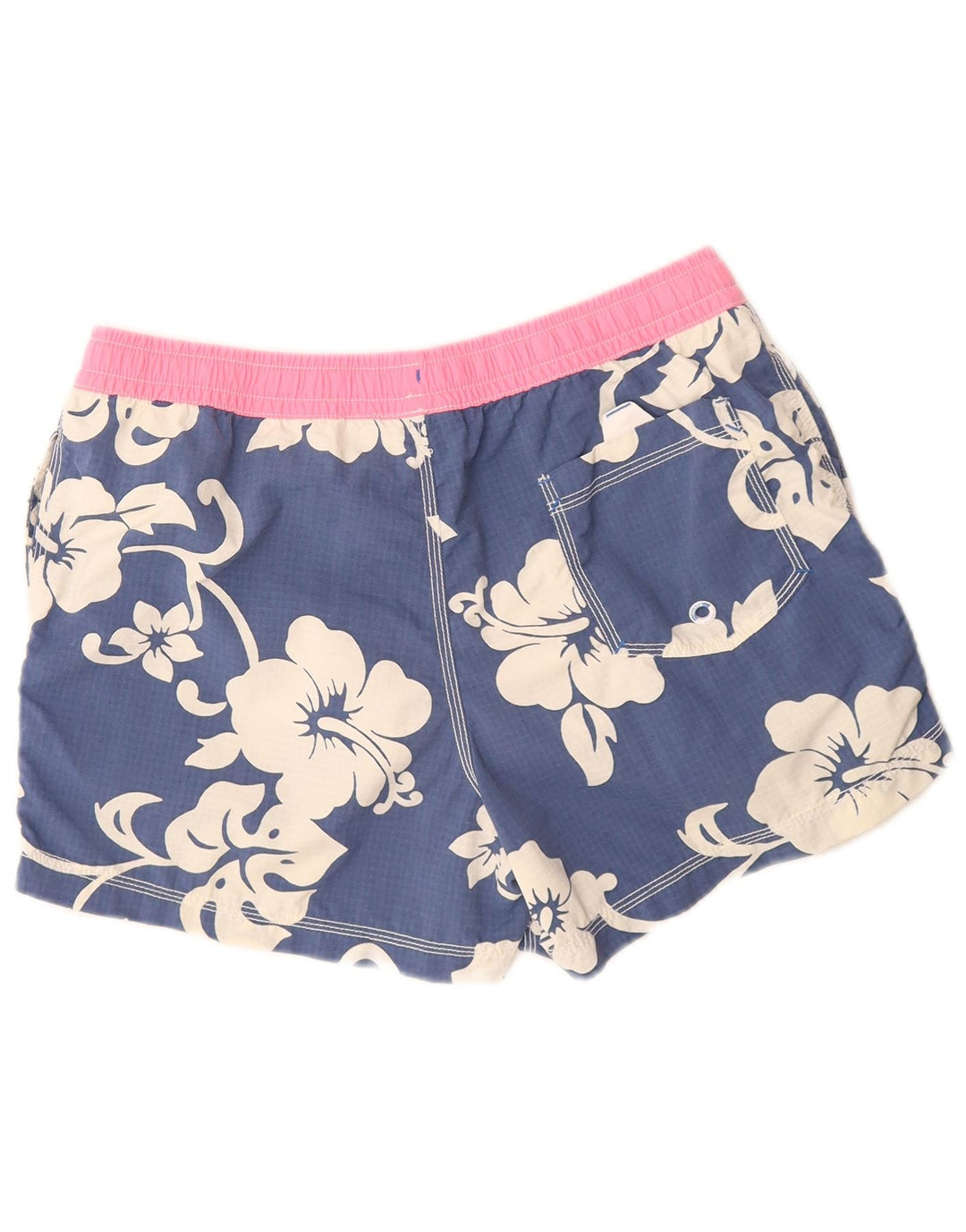 North Sails γυναικείο σορτς κολύμβησης UK 14 Medium Blue Floral Polyamide