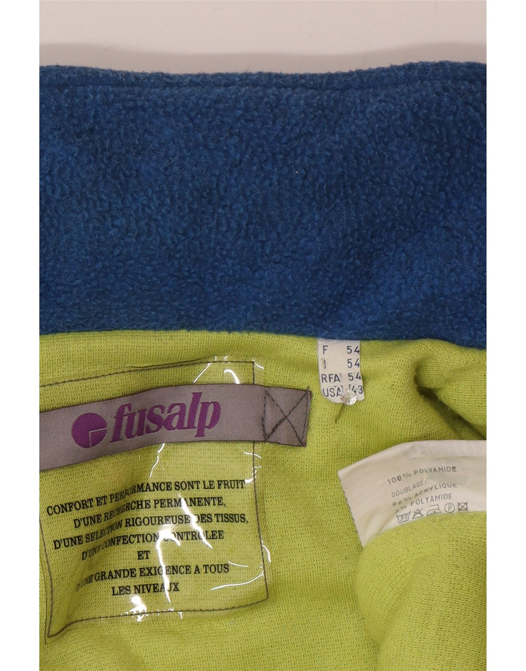 Ανδρικό μπουφάν Fusalp Ski IT 54 2XL Blue Colourblock Polyamide