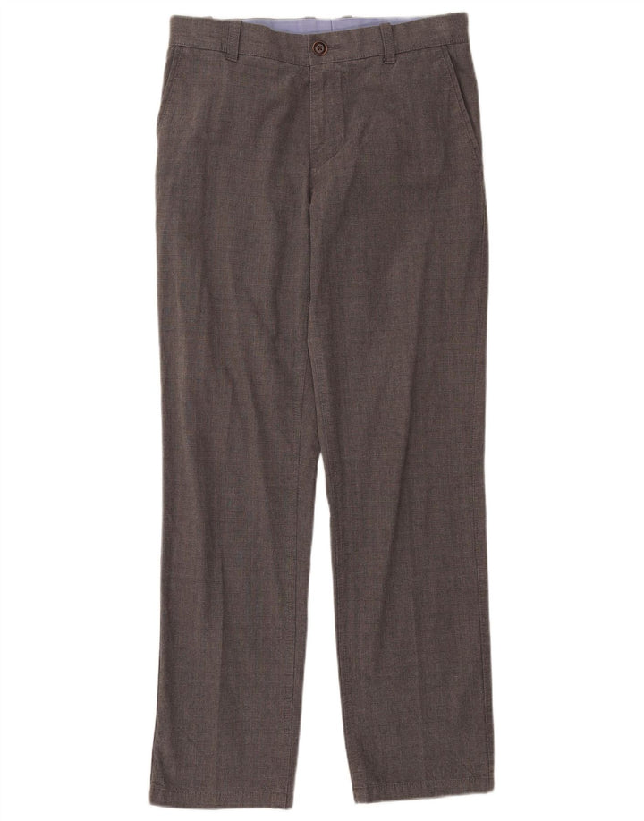 Tommy Hilfiger Ανδρικό ίσιο παντελόνι Chino W30 L30 Γκρι βαμβακερό