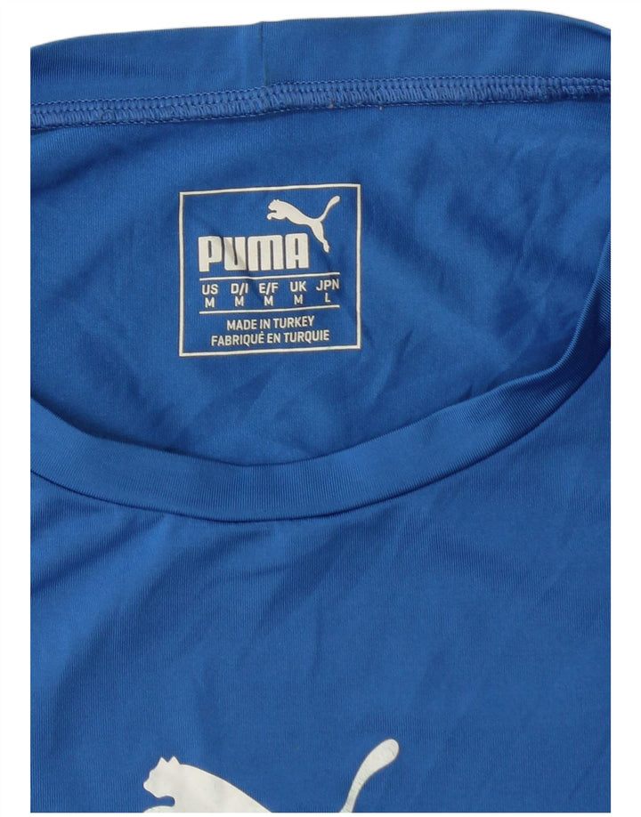 Ανδρικό T-Shirt PUMA Top Medium Blue