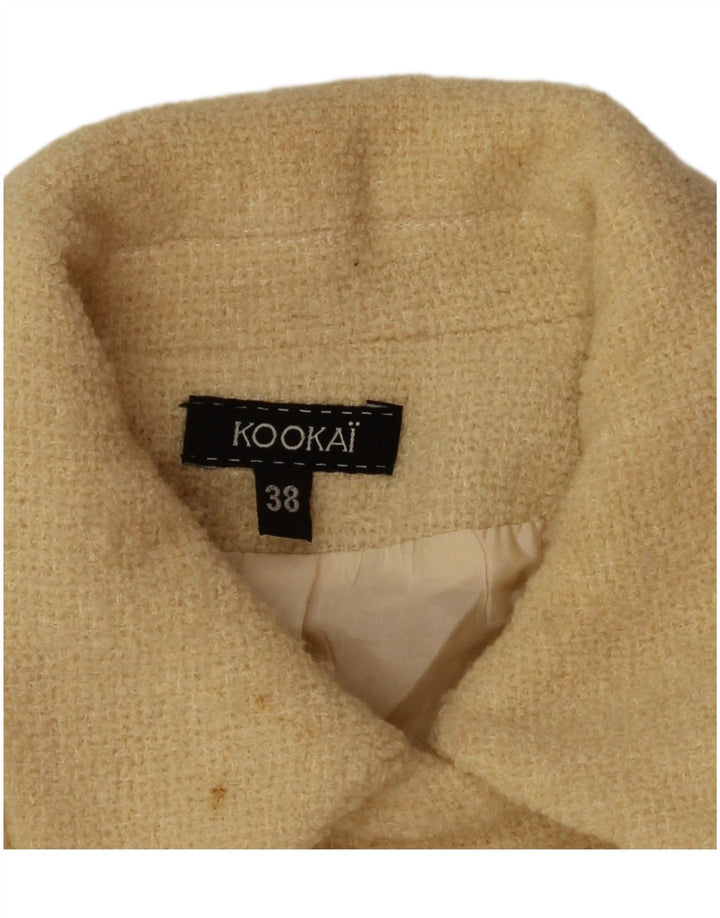 Γυναικείο παλτό Kookai Crop Pea EU 38 Medium Beige Wool