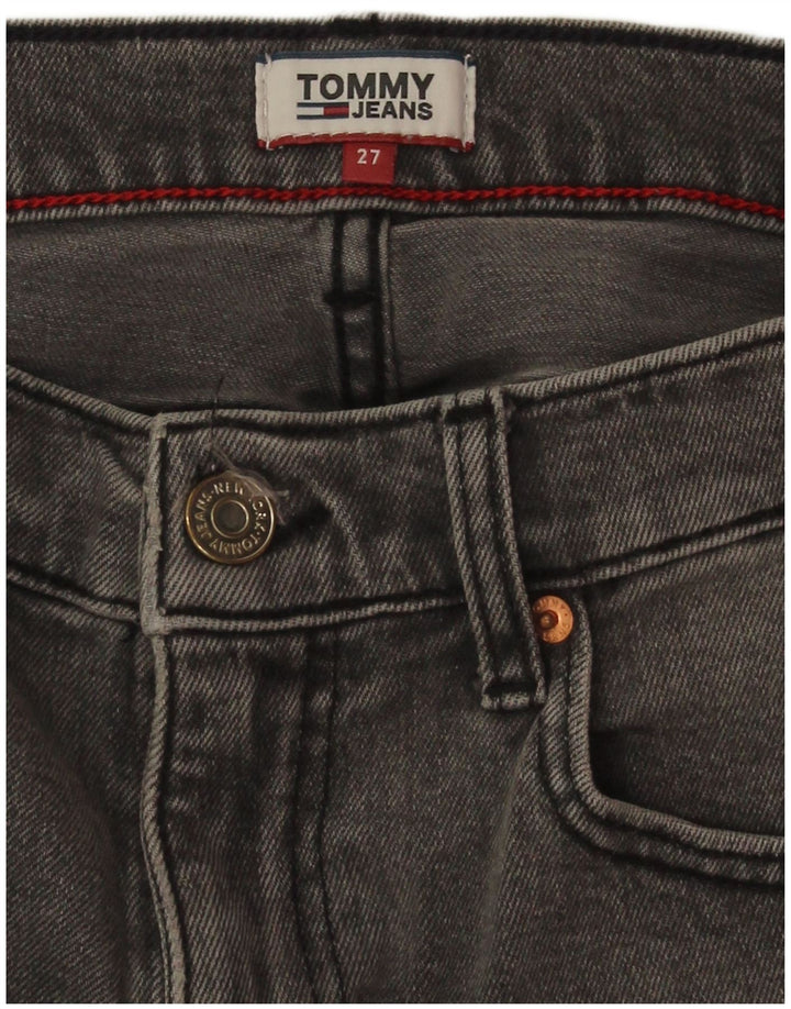Γυναικείο τζιν σορτς Tommy Hilfiger W27 μικρό γκρι βαμβακερό