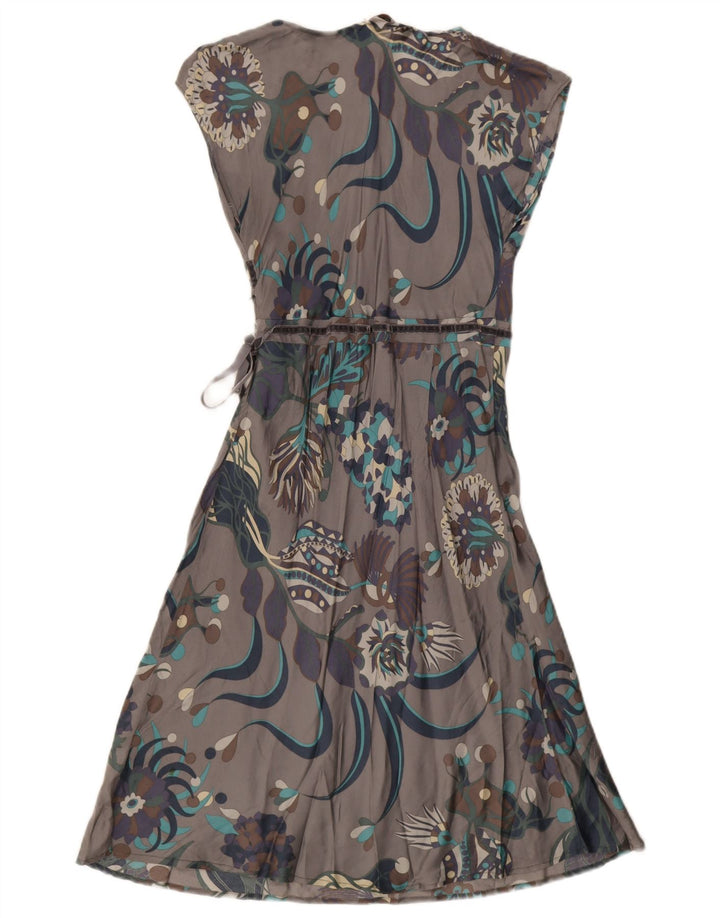 Max & Co. Γυναικείο Wrap Dress UK 8 Small Grey Floral