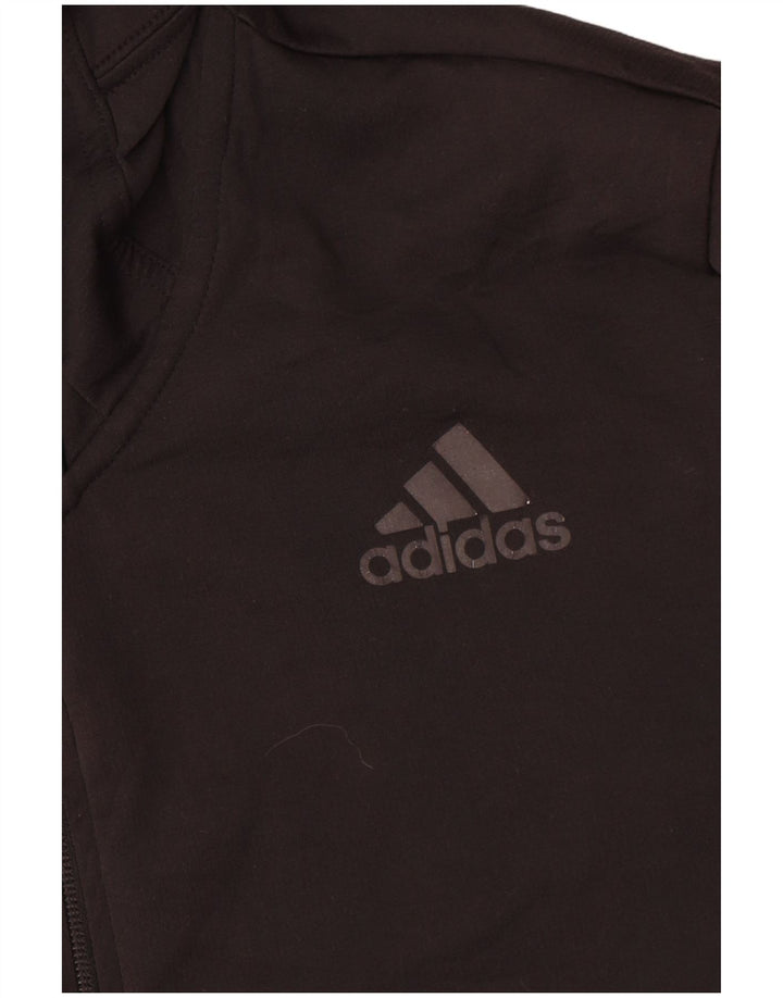 Ανδρική φόρμα με κουκούλα Adidas Top Jacket Μεσαίο Μαύρο