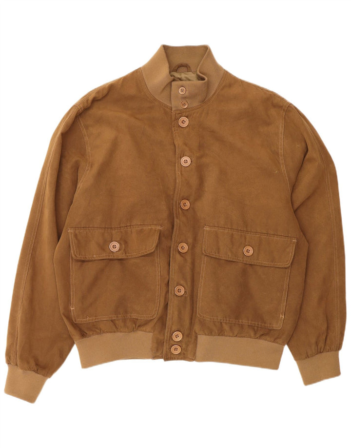 Brugi Ανδρικό Μπουφάν Bomber IT 52 XL Beige Polyester