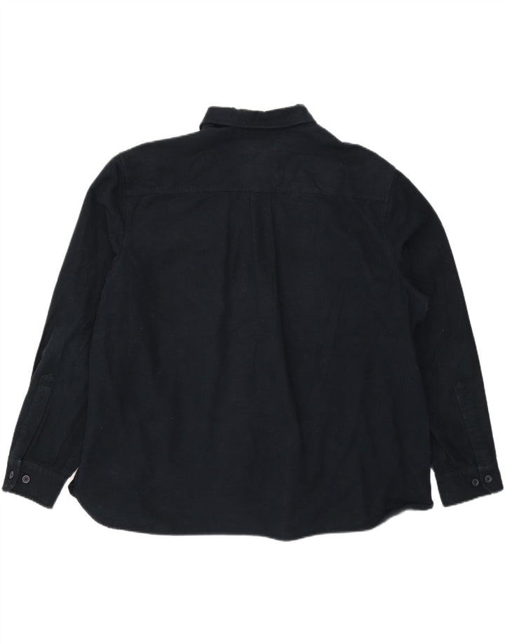 Ανδρικό πουκάμισο Eddie Bauer 2XL Navy Blue Cotton