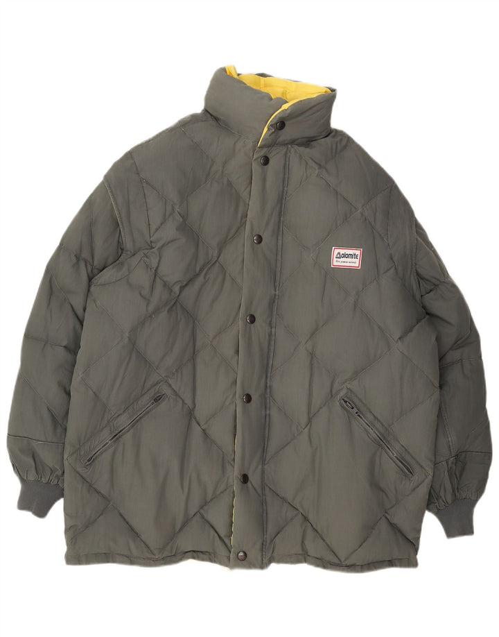 Ανδρικό μπουφάν με κουκούλα DOLOMITE UK 38 Medium Yellow