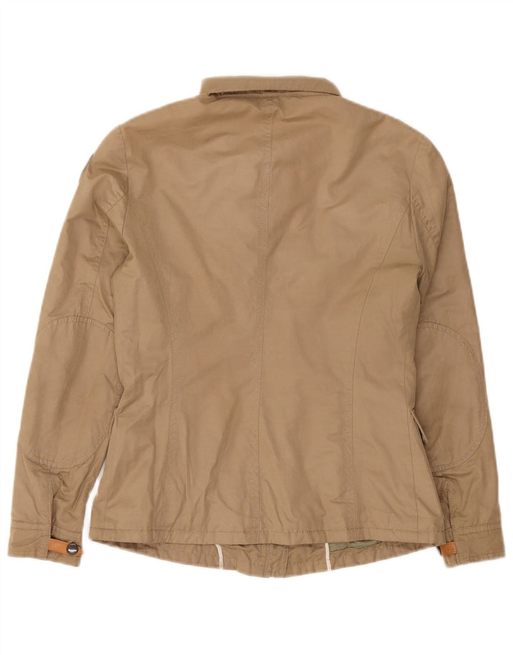 Blauer Γυναικείο Utility Jacket UK 10 Small Beige βαμβακερό