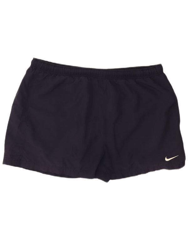 Nike Mens Sport Shorts XL  Navy Blue Polyester