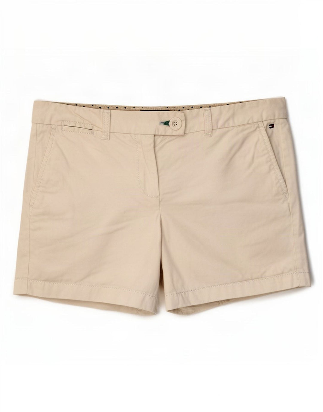 Tommy Hilfiger Γυναικείο Σορτς Chino US 8 Medium W32 Λευκό βαμβακερό
