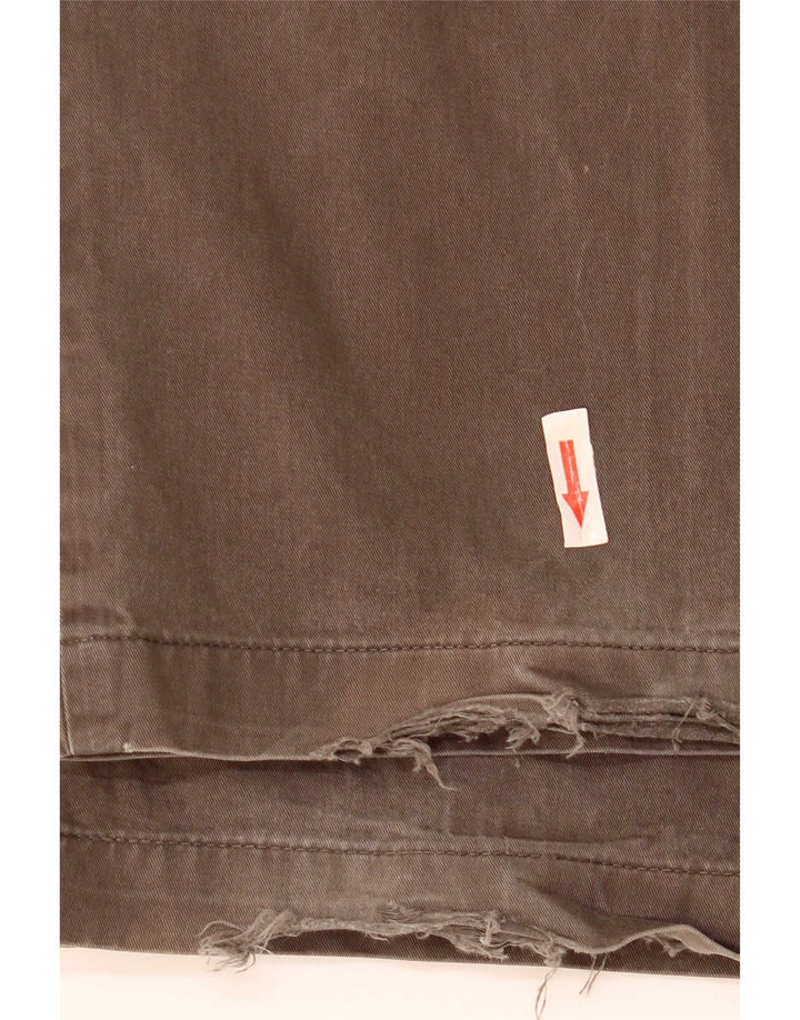 Marks & Spencer Ανδρικό παντελόνι Chino Regular W36 L31 Χακί βαμβακερό
