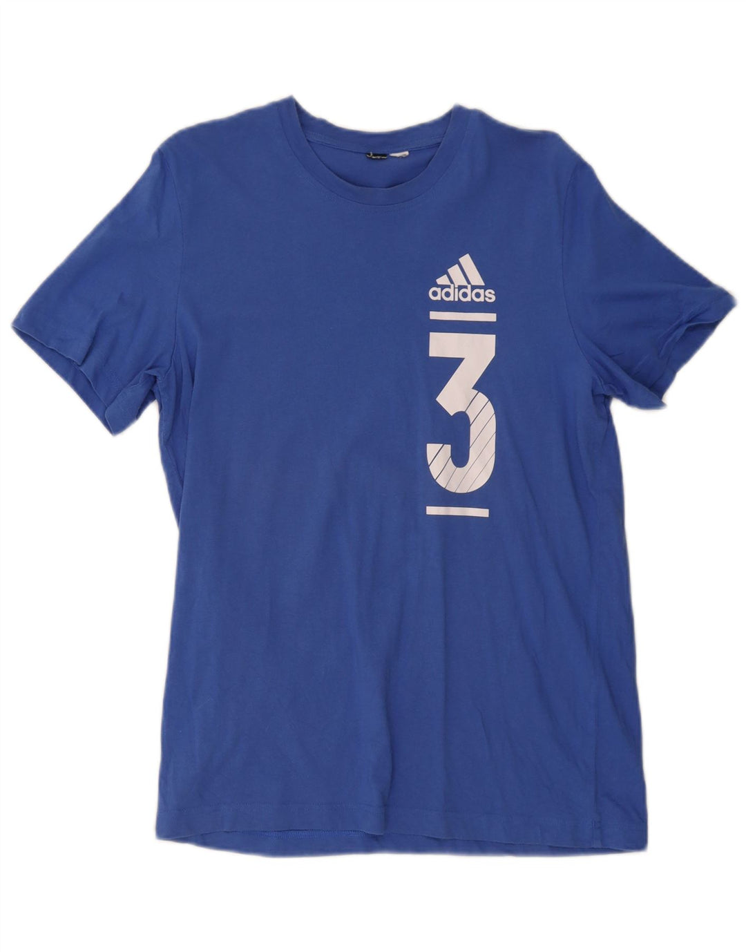 Ανδρικό γραφικό T-Shirt Adidas Top Medium Blue