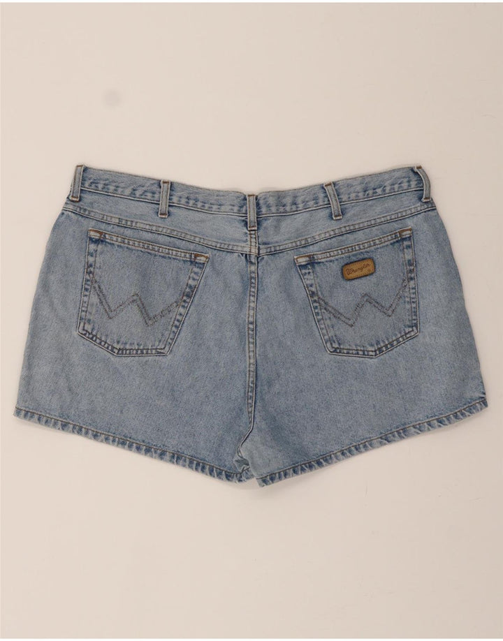 WRANGLER Mens Denim Shorts W31 Medium Blue Cotton Vintage Wrangler and Second-Hand Wrangler from Messina Hembry 
