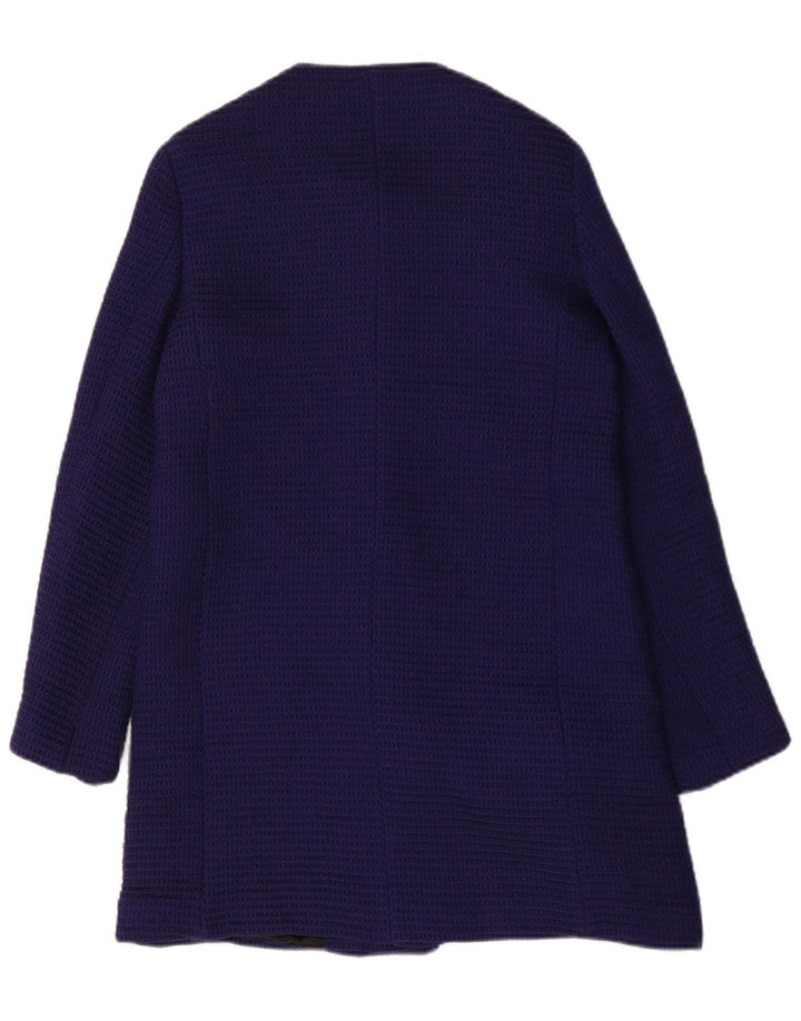 Zara Γυναικείο Πανωφόρι UK 10 Small Navy Blue