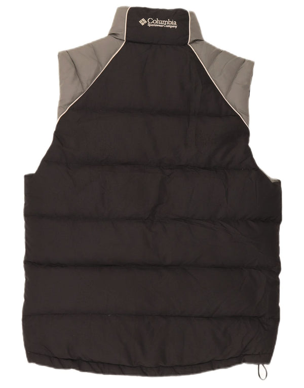 Columbia Ανδρικά επενδυμένα Gilet UK 36 Small Black Colourblock Polyester Sports