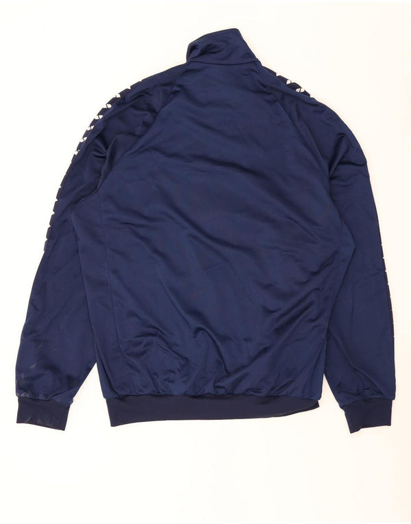 Ανδρική φόρμα γραφικών Arena Top Jacket XL Navy Blue Colorblock Polyester